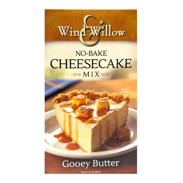 Wind & Willow No-Bake Cheesecake Mix, Gooey Butter - Set of 2 (36004)