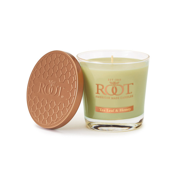 Root Veriglass Candle, Tea Leaf & Honey - Small (8873356)