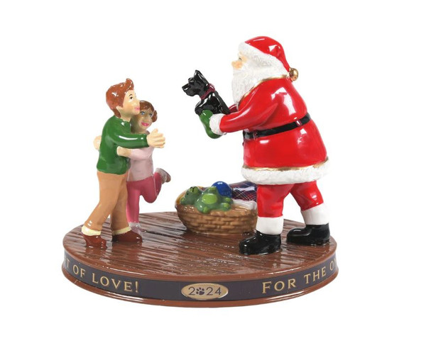Department 56 Snow Village - Santa Comes To Town 2024 (6013599)