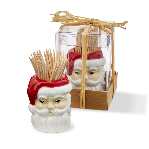 TAG Vintage Toothpick Holder,  Santa (G18739)