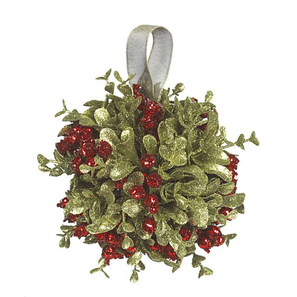 Ganz Ornament, Mistletoe Kissing Ball (KK15)