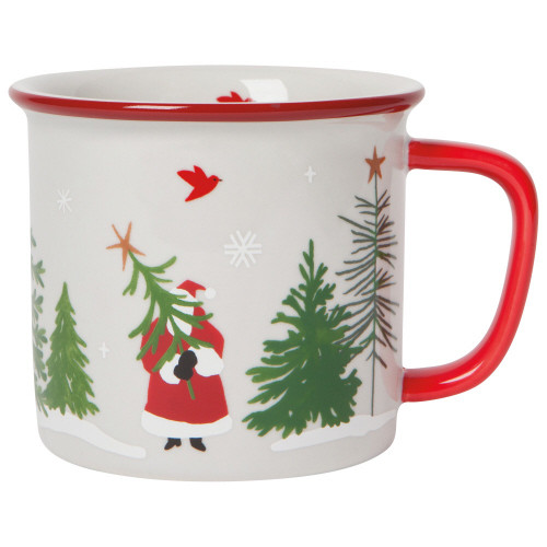 Now Designs Heritage Mug, Santa's Reindeer (NMG2692D)
