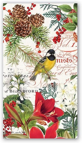 Michel Design Works Paper Hostess Napkins, Merry & Bright - 2 Packs (807276)