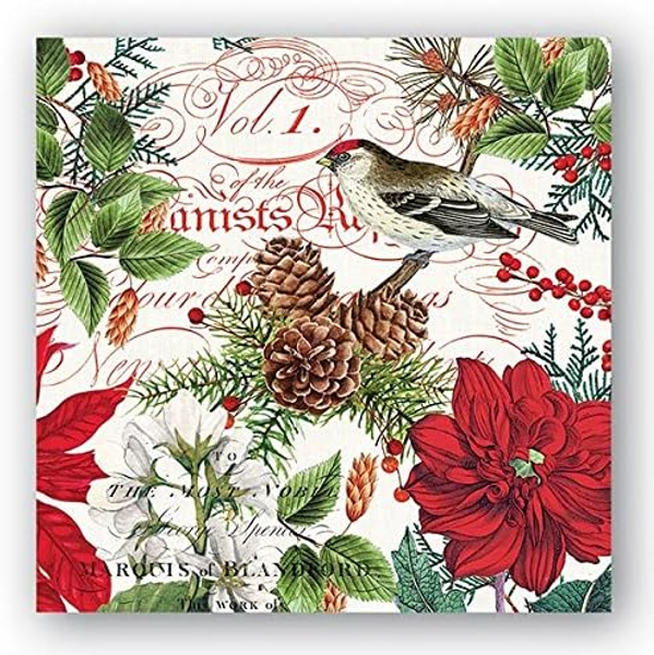 Michel Design Works Lunch Napkins, Merry & Bright - 2 pack (817276) Michel Design Works Lunch Napkins, Merry & Bright - 2 pack (817276)