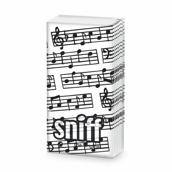 Paperproducts Design Sniff Pocket Tissues, Music -2 Pack (154100738)