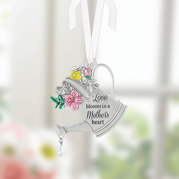 Ganz Watercan Ornament - Love Blooms In A Mother's Heart