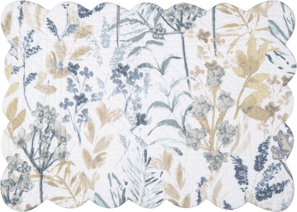 C&F Home Quilted Placemat, Freesia - Set of 4 (C862623435)