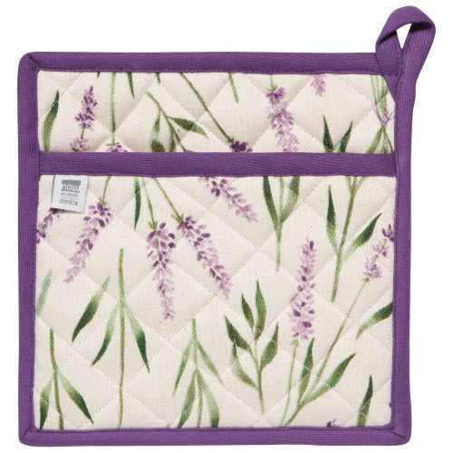 Now Designs Classic Spruce Potholder, Lavender (NPH3015D)