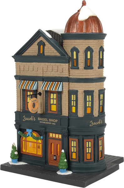 Department 56 Christmas In The City Village, Jacob's Bagels (6015594)