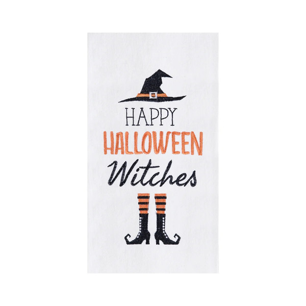 C&F Home Kitchen Towel, Happy Halloween Witches (C86171654)