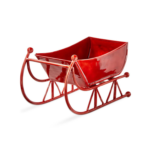 TAG Enamel Figurine, Vintage Sleigh (G20506)