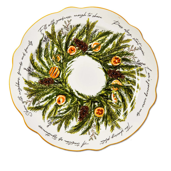 TAG Giving Plate, Citrus Grove (G20576) TAG Giving Plate, Citrus Grove (G20576)