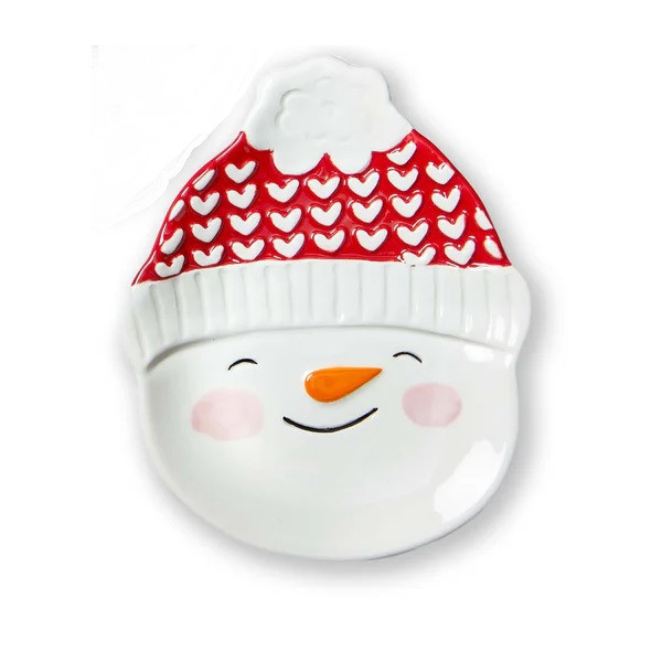 TAG Appetizer Plate, Holiday Friends - Snowman (G20597C) TAG Appetizer Plate, Holiday Friends - Snowman (G20597C)