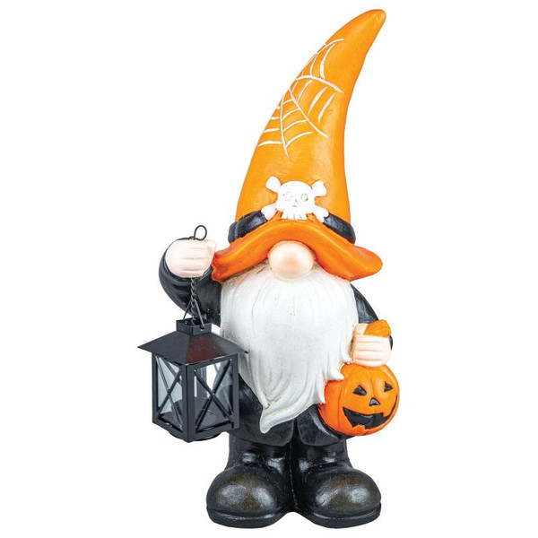 Hanna's Handiworks Stander, Spooky Gnome with Lantern (55035)