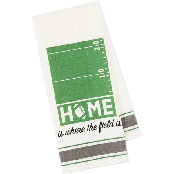 Design Imports India Home Team Dishtowel, Home is Where the Field (756141C)