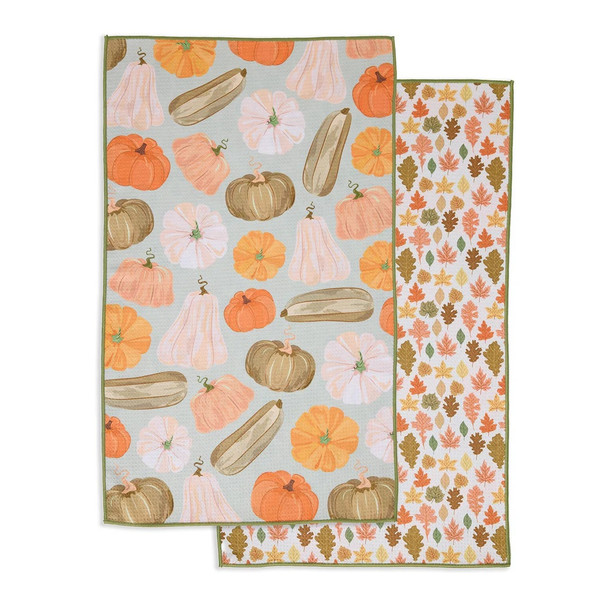Design Imports Microfiber Dishtowel, Heirloom Pumpkins (757210)