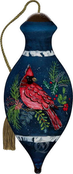 Ne'Qwa Ornament, Birch Cardinal (7251131)
