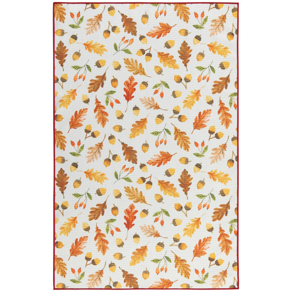 Now Designs Recycled Microfiber Dishtowel, Oak & Acorn (NKT3583D)