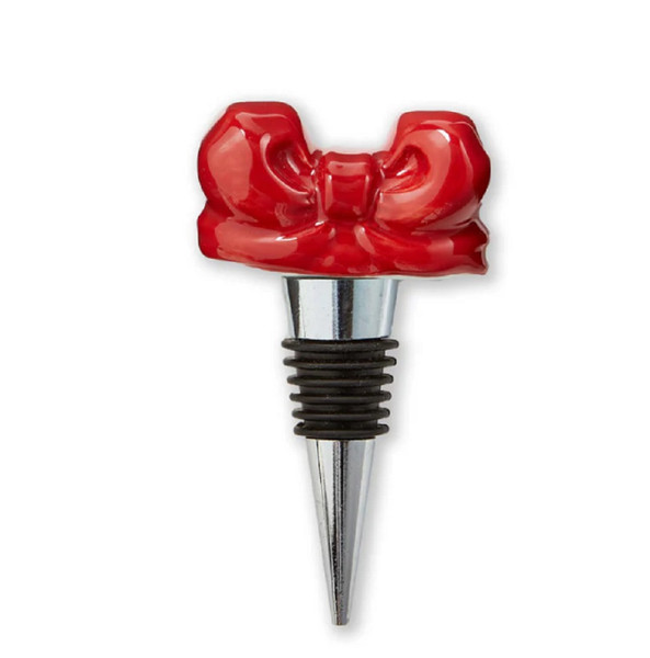 TAG Bottle Stopper,  Very Merry Bow (G20555)