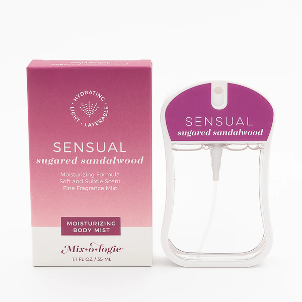 Mixologie Moisturizing Body Mist, SENSUAL - Sugared Sandalwood (MBM-SENSUAL)