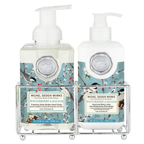 Michel Design Works Hand Care Caddy, Winterberry & Balsam (846444)