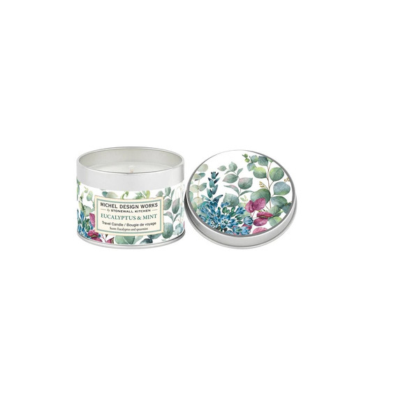 Michel Design Works Travel Candle, Eucalyptus Mint (849365) Michel Design Works Travel Candle, Eucalyptus Mint (849365)