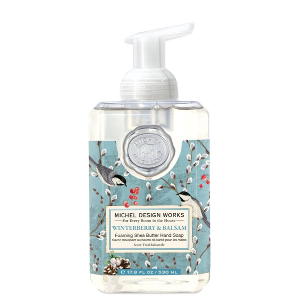 Michel Design Works Foaming Hand Soap, Winterberry & Balsam (801444)