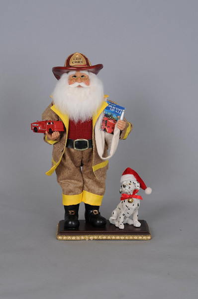 Karen Didion Fire Chief Santa (CC12-27)