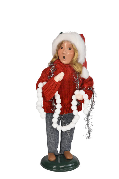 Byers' Choice Caroler, Decorating Family Girl (1252G) Byers' Choice Caroler, Decorating Family Girl (1252G)