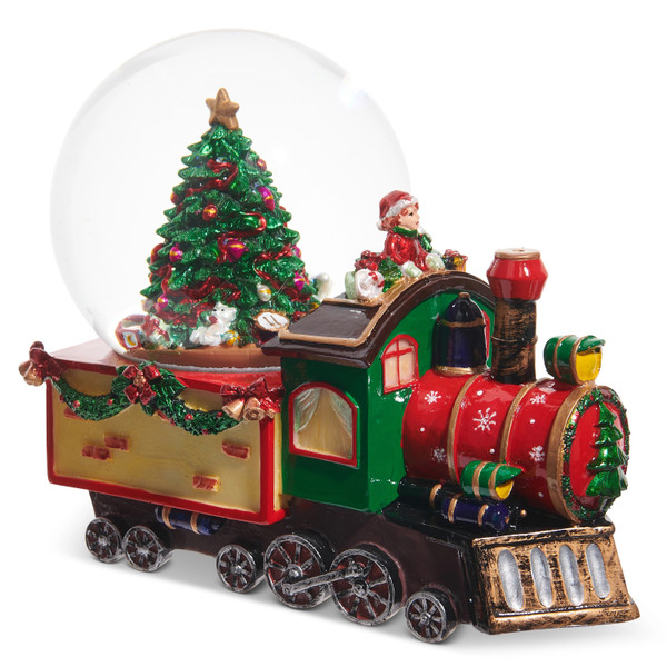 RAZ Imports Musical Water Globe, Train - 8.75" (4571357)