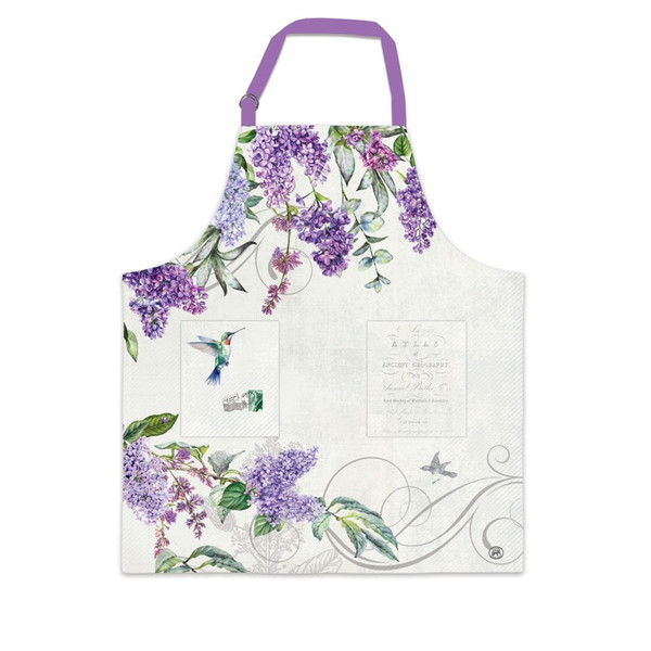 Michel Design Works Cotton Apron, French Lilac (811441)