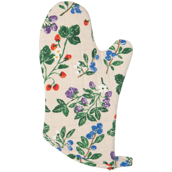 Now Designs Oven Mitt, Berry Bramble (NOM4173D)