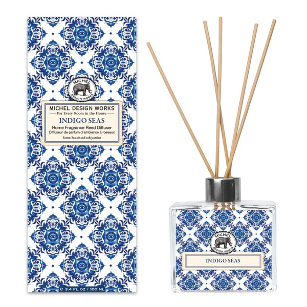 Michel Design Works Home Fragrance Reed Diffuser, Indigo Seas (823438)
