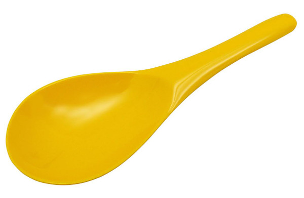 Gourmac 8.25" Melamine Rice Spoon, Yellow (3513YL)