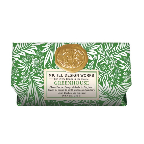 Michel Design Works Large Bath Soap Bar, Greenhouse (802449)