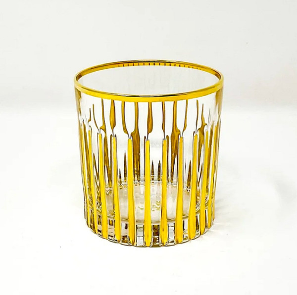 Gage Timeless 24K Gold Venetian Shot/Liquor Glass, 3 oz (PCVA119)