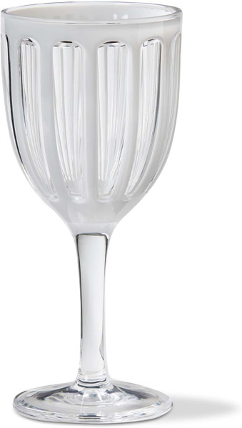 TAG Villa Acrylic 22 oz All Purpose Wine Glass, White (G19335)