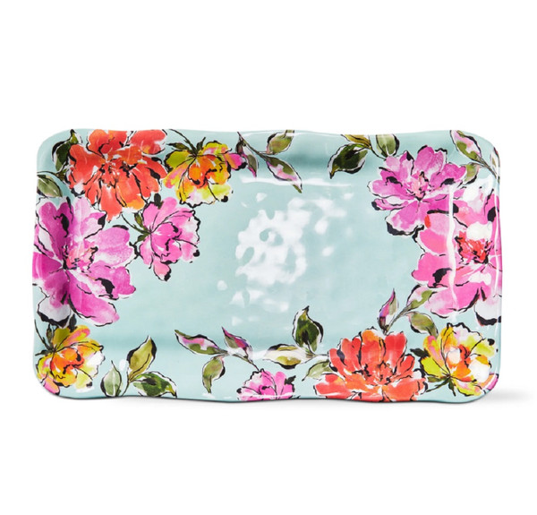 TAG In Bloom Melamine Rectangular Platter (G20838)