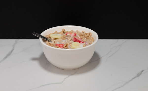 Just Dough It Replica Cereal Bowl – Cheerios with Strawberries & Bananas (W60SB)