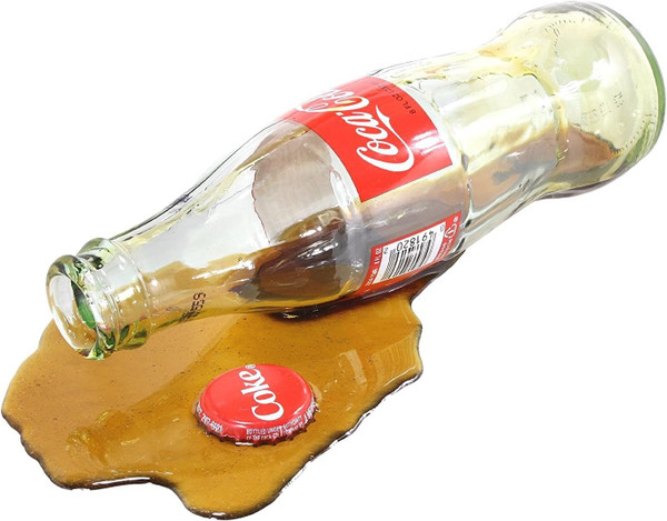 Just Dough It Replica Spilled Glass Coke Bottle (W0521)