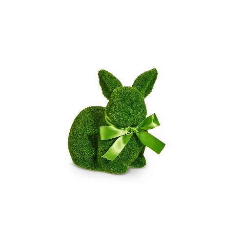 Raz Imports Moss Rabbit, Laying Down (4654034B)