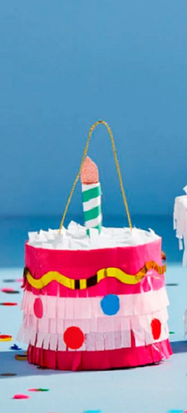 Mud Pie Mini Birthday Piñata (40190019C)