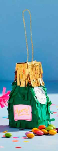 Mud Pie Mini Champagne Piñata (40190019P)