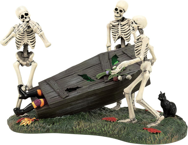 Department 56 Halloween Village, 50th Anniversary Limited Edition - The Clumsy Cortege (6018453)