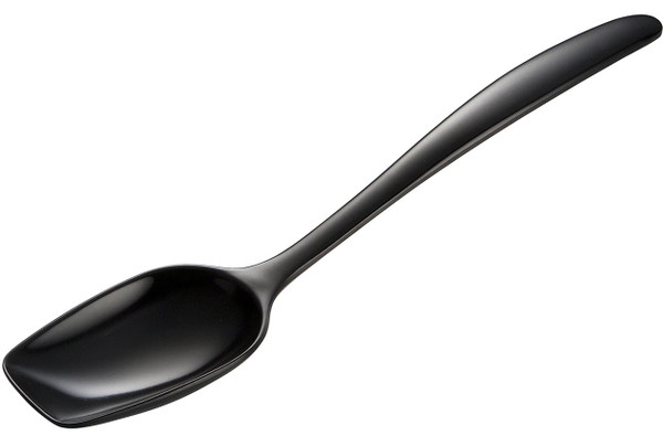 Gourmac 10" Melamine Spoon, Black (3518BK)