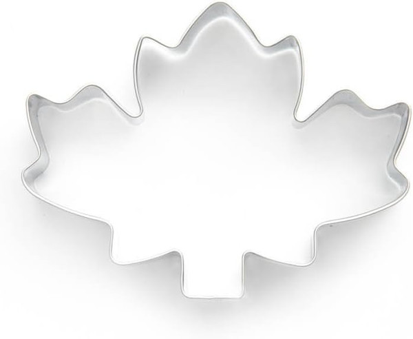 Fox Run 3" Cookie Cutter, Maple Leaf - 2 Pack (3407)