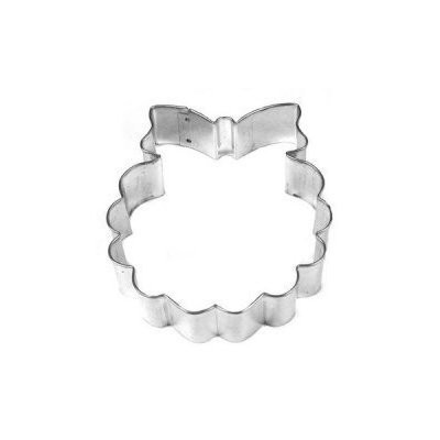 Fox Run 3" Cookie Cutter, Wreath - 2 Pack (3440)