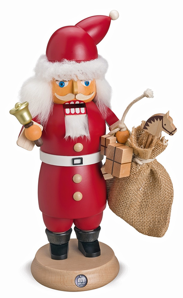 Müller Smokecracker, Santa with Bell & Sack of Toys (M14032)