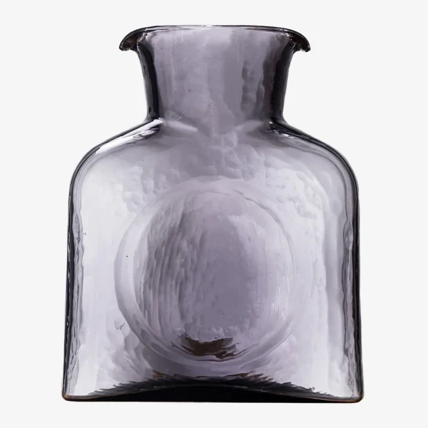 Blenko Glass Water Bottle, Heliotrope (384-HELIOTROPE)