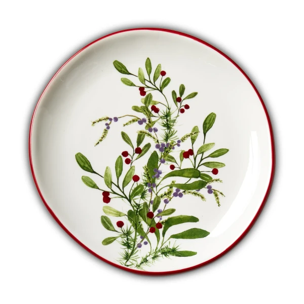TAG Salad Plate, Winter Berries (G22108)